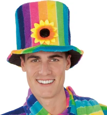 Image de Chapeau Rainbow My Other Me Taille unique 59 cm