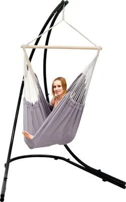 Obrázek produktu pro Rám závěsného křesla HMG-153 se závěsným křeslem HMG-40 Lilac Grey