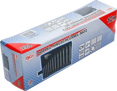 Obrázok produktu pre BGS 1214 sada dvojkľúčov, 6x7-30x32 mm, 12 ks.
