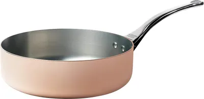 Produktbild von De Buyer Prima Matera Sauteuse Kupfer/Edels. 24cm gerade ind.