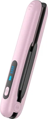 Produktbild von Kabelloser haarglätter & lockenstab, usb aufladbar, 2in1, keramische platte,4 temperaturstufen