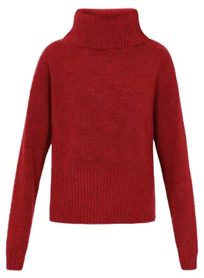 Image de Pull pour femme ASHDOWN - rouge, taille XS/S