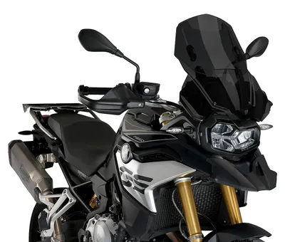 Immagine prodotto di Cupolino PUIG regolabile fumè scuro omologato ABE per Bmw