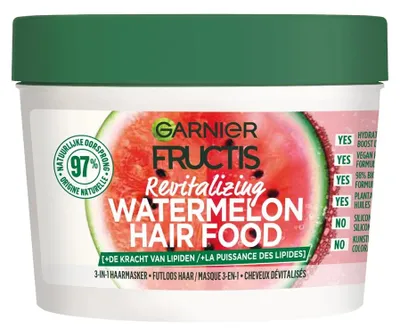 Immagine prodotto di Garnier Fructis Hair Food Maschera all'anguria (400 ml)