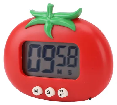 Produktbild von Digitaler Küchentimer - Mit Magnet und LCD-Display - Für Küche Kochen Backen Sport und Lernen - 99 Minuten Countdown