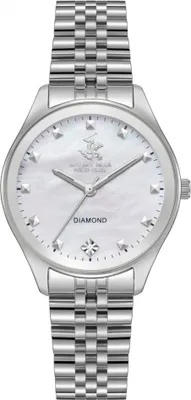 Produktbild von Damenarmbanduhr BEVERLY HILLS BP3657C.320 in Silber mit Diamanten im Modedesign.