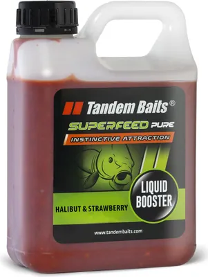 Produktbild von SuperFeed Pure Booster 1000 ml Heilbutt & Erdbeere
