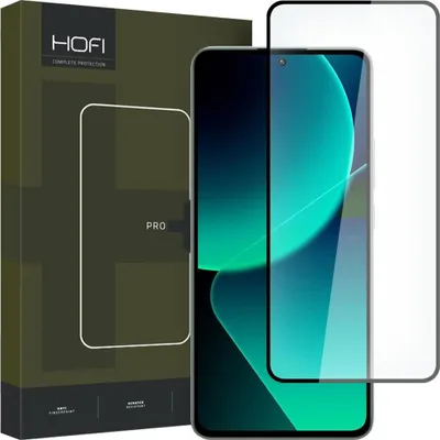 Obrázok produktu pre Tvrden sklo na Xiaomi 13T 5G/13T Pro 5G Hofi Pro+ 9H celotvrov ierne