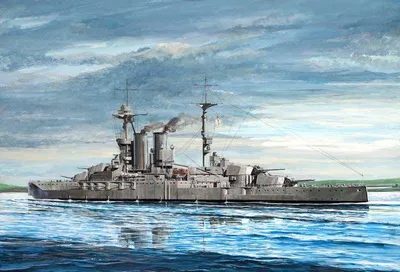 Produktbild von Trumpeter HMS Warspite 1915 1:700, 05780
