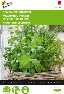 Immagine prodotto di Buzzy Seeds: Miscela di erbe aromatiche - 1 confezione di semi
