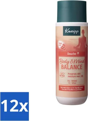 Immagine prodotto di Kneipp - Gel doccia - Corpo e mente - 200 ml - Confezione risparmio - 12 pezzi