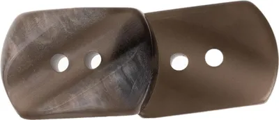 Obrázok produktu pre Gombík – sada 3 ks – 15 x 23 mm – hnedý