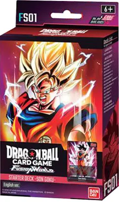 Produktbild von Dragon Ball Card Game Fusion World Son Goku Starter Deck FS01 - Englisch