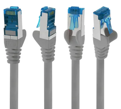 Obrázok produktu pre 1aTTack.de – Patch kábel, 7,5 m, Ethernet, sieťový kábel, LAN kábel CAT6a (vhodný pre gigabitové siete)
