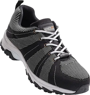 Produktbild von Rapide Knit SB Safety Trainer / EN20345:2011 SB SRC - Farbe: Black/Grey - Größe: 40 (6.5)