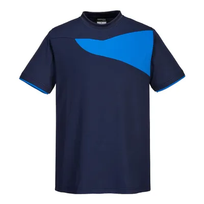 Zdjęcie produktu dla Portwest PW211 PW2 T-Shirt S/S Navy/Royal Rozmiar XL