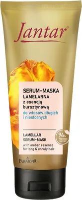 Obrázok produktu pre Jantar sérum-maska s jantárovou esenciou na dlhé a nepoddajné vlasy 100ml