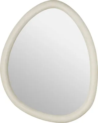 Produktbild von Wandspiegel chesni weiß 60x47cm  - Atmosphera créateur d'intérieur