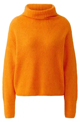 Produktbild von Oui Damen Pullover in Orange, Größe 42