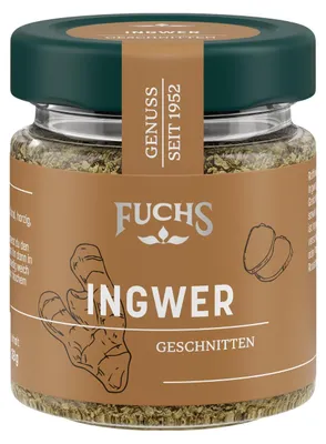 Produktbild von Ingwer geschnitten