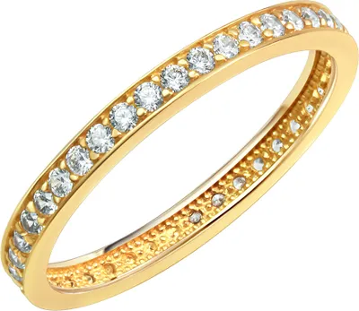 Produktbild von Fascination by Ellen K. Ring 375/- Gold gelb 052 (16,6) Zirkonia weiß 324370080-2