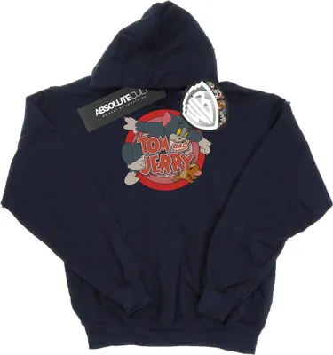 Produktbild von Tom And Jerry - "Classic Catch" Kapuzenpullover für Herren BI19083 (3XL) (Marineblau)