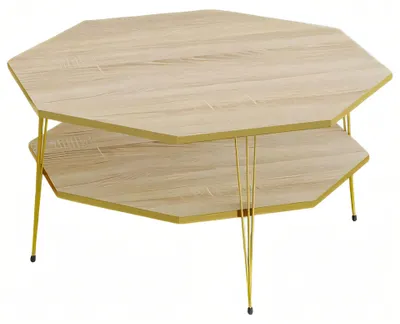 Image de Table basse moderne en bois marron
