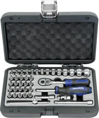 Produktbild von Projahn 1/4 professional Steckschlüssel-Koffer 40-teilig
