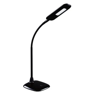 Produktbild von BRILLIANT schwarze Nele LED Tischleuchte | Touchdimmer | 3 Stufen Dimmer | Höhe: 63 cm | 6,5W  340 lm 6500K |  Kunststoff/Metall