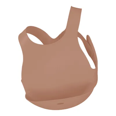 Obrázok produktu pre MINIKOIOI Podbradník silikónový s vreckom - Rose