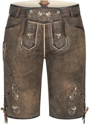 Produktbild von Lederhose kurz Viona L in Hellbraun von Nübler, Größe:42