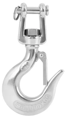 Lasthaken aus Edelstahl 304, 1000 kg, drehbar, 15,5 x 8,5 cm
