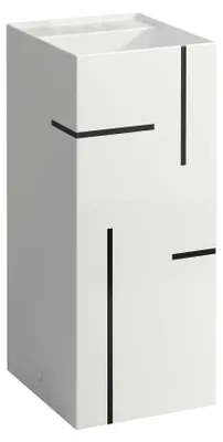 Image de LAUFEN Kartell Lave-mains, posé, sans trou de robinet, sans trop-plein, 375x435x900, H811331D021121