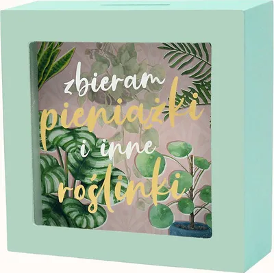 Produktbild von Spardose „Münzen und andere Pflänzchen“ – Kukartka