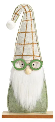 Produktbild von Grüne Wichtel Deko-Aufsteller, Weihnachtsdeko in 14x30x5 cm