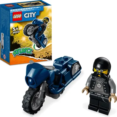 Produktbild von LEGO 60331 City Stuntz Cruiser-Stuntbike, Set mit Motorrad und Minifigur, Action-Spielzeug als Geschenk für Kinder ab 5 Jahre