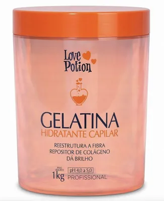 Produktbild von Love Potion Gelatina Hidrante Capilar Feuchtigkeitsgelatine - 1000 ml