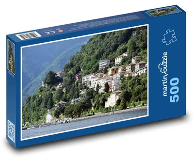 Zdjęcie produktu dla martinpuzzle - Puzzle 500 - Jezioro Como - Włochy