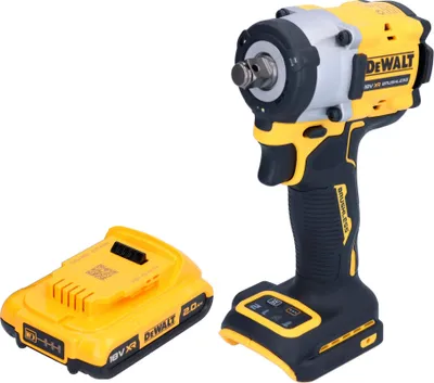 Produktbild von DeWalt DCF 921 N Akku Schlagschrauber 18 V 400 Nm 1/2" Brushless + 1x Akku 2,0 Ah - ohne Ladegerät