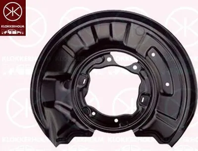 Produktbild von KLOKKERHOLM Spritzblech Bremsscheibe passend für MERCEDES-BENZ C-Klasse Limousine (W204) Hinten Links 3518877 Ankerblech