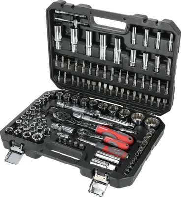 Obrázek produktu pro Sada nástrčných klíčů 113 ks 1/2 1/4 Proline 58113