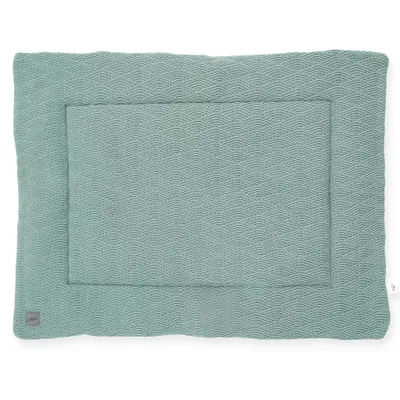 Image de Jollein Tapis de parc River Knit 80×100 cm vert cendré