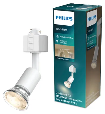 Zdjęcie produktu dla Philips Oprawa szynowa Tobia, GU10, LED, 220-240 V, Biały