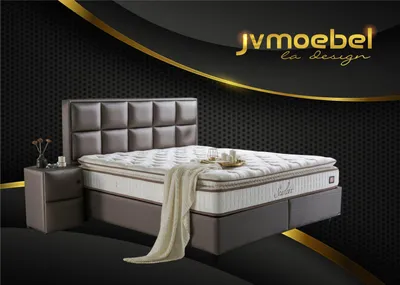 Produktbild von Bett Leder Schlafzimmer Möbel Luxury Moderne Betten Chesterfield Boxspring Neu