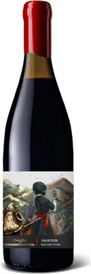 Produktbild von Alazani Akhoebi Qvevri Rotwein trocken Wein aus Georgien