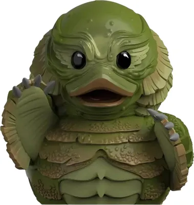 Obrázek produktu pro Creature From The Black Lagoon – gumová kachnička „TUBBZ“ CD1013 (jednotná velikost) (zelená)