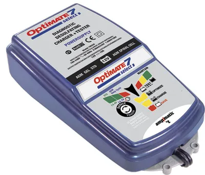 Image de Chargeur de batterie moto Tecmate 12V 3-400 Ah