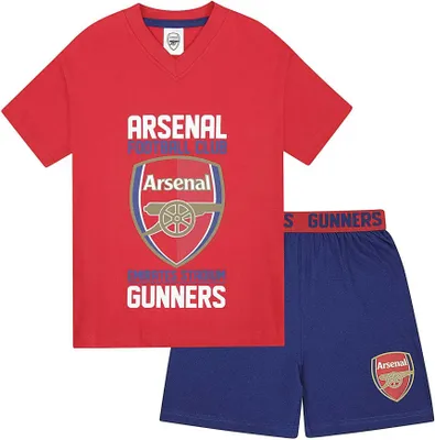 Obrázok produktu pre Arsenal FC - Pyžamo s kraťasmi pre chlapcov GF911 (134) (červené)