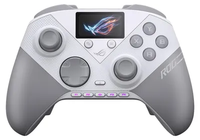 Obrázek produktu pro ASUS ROG Raikiri II Pro, Gamepad, PC, Směrový kříž, Tlačítko domů, Tlačítko Menu, Analogový/digitální, Kabelový a bezdrátový, Bluetooth/RF/USB