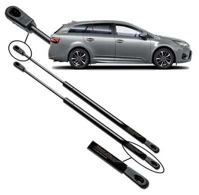 Productafbeelding van Set van 2 Gasveren voor Achterklep Compatibel met Toyota Avensis